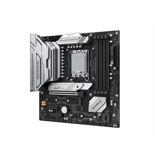 Maxsun Alaplap - Intel MS-TERMINATOR B860M s1851 (B860, mATX, 2xDDR5 8000MHz, 4xSATA3, 3xM.2, HDMI, DP)