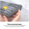 Endorfy Wireless Billentyűzet - Celeris 1800 (RGB, Gateron Yellow Switch, mechanikus, 100 gomb, 1,8m, US)