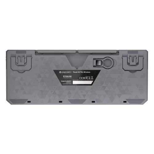 Endorfy Wireless Billentyűzet - Thock V2 TKL (RGB, Gateron Yellow Switch, mechanikus, 87 gomb, US)