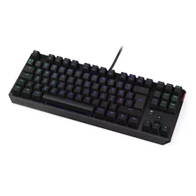   Endorfy Billentyűzet - Thock TKL (RGB, Kailh Red Switch, mechanikus, 87 gomb, 1,8m, HU, fekete)