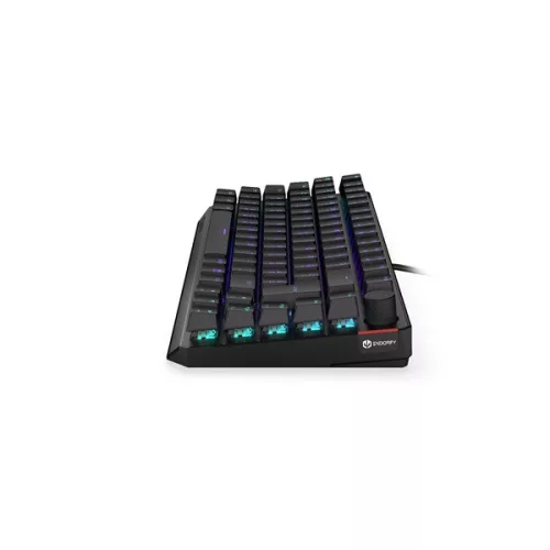 Endorfy Billentyűzet - Thock 75% (RGB, Kailh Red Switch, mechanikus, 82 gomb, 1,8m, HU, fekete)
