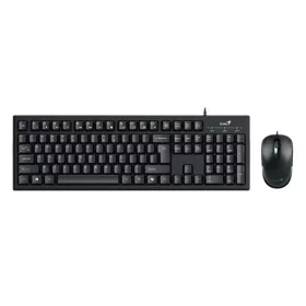   Genius Billentyűzet/Egér Kit - KM-100 SE (Vezetékes, USB, fekete)