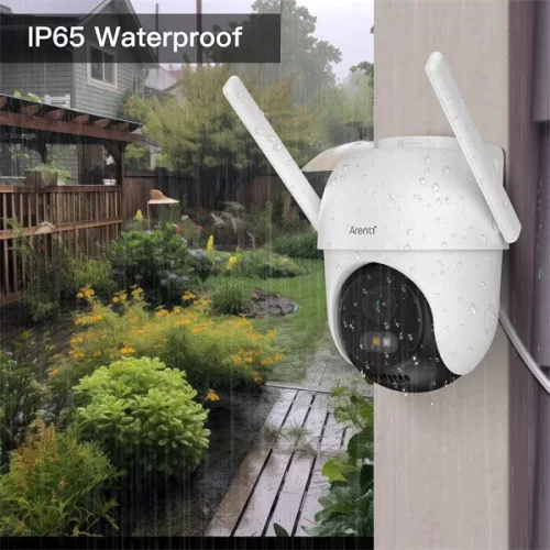 Arenti IP wifi PT dómkamera - OP1 (4MP, 4mm, kültéri, IR10m, microSD, mikrofon, hangszóró)