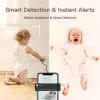 Arenti IP wifi PT dómkamera - P2Q (4MP, 3,6mm, beltéri, IR10m, microSD, mikrofon, hangszóró)