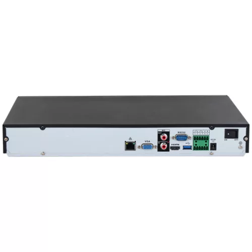 Dahua NVR Rögzítő - NVR5216-EI2 (16 csatorna, H265+, 32MP, 448Mbps, HDMI+VGA, 2xUSB, 2xSata, AI)