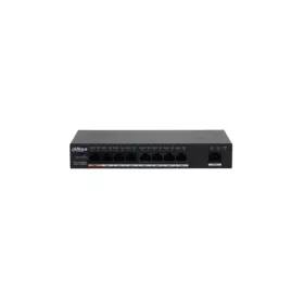   Dahua switch PoE - PFS3009-8ET1GT-96 (1x 10/100 (HighPoE/PoE+/PoE) + 7x 10/100(PoE) + 1x 10/100/1000 uplink, 96W)