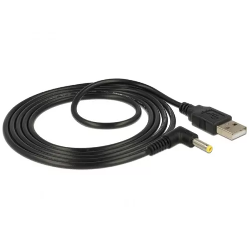 Delock átalakítú - 85544 (USB - DC csatlakozó dugó 4.0 x 1.7, 90 fokos, 1,5m)
