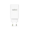 Delight USB-A 20W + Type-C (USB-C)  PD45W adapter 65W (55042), DC 5-20V, gyorstöltéssel, fehér