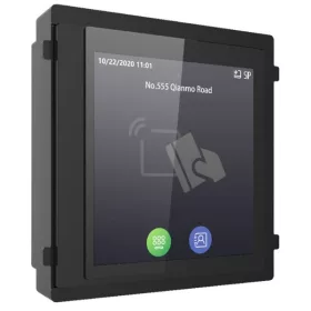   Hikvision IP kaputelefon bővítőmodul - DS-KD-TDM (Érintőképernyő M1 13,56Mhz)
