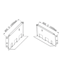 Hikvision UPS konzol - R Series UPS Rack Slide 4-post