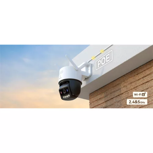 Imou IP wifi PT dómkamera - Titan Pro (AOR; 6MP F1.0, 3,6mm, IP66, H265, IR+LED30m, SD, mikr., hangsz, PoE, onvif)
