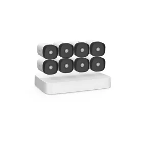   Tenda csőkamera szett - K8P-4TR (8x 4MP, H265, IR30m, 1x NVR 8xPoE, USB, RJ45)