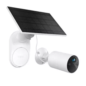   TP-link IP wifi Cső kamera - Tapo C410 KIT (kamera + szolár panel; Akku; 3MP, 3mm, IP65, H264, IR9m, SD, mikr., hangsz)