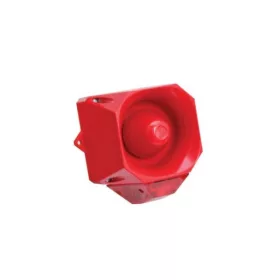  EATON-COOPER - Asserta Midi Sounder Beacon - 9-60Vdc - piros test - piros lencse