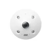 TP-Link IP dómkamera fisheye - InSight S655I (5MP, 1.44mm 360°, IK10, IP67, H265+, IR10m, 12VDC/PoE, mikrofon, hangsz.)