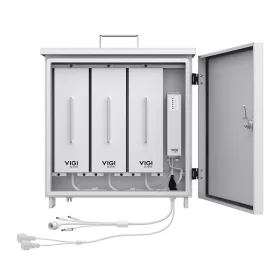   TP-Link Szolár Panel Vezérlő/Akku - PS90 (93,6Ah akku; 1x RJ45 + 2x panel + 3x DC port + 1x vezérlő + 1x akku csat; IP66