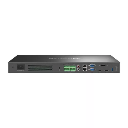TP-link NVR rögzítő - NVR4064H (64 csatorna; H265+, 8MP, 320Mbps, HDMI, VGA, USB, 4x Sata(max16TB), audio)