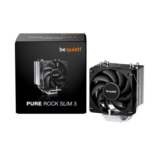 Be Quiet! CPU Cooler - PURE ROCK SLIM 3 (AMD: AM4/AM5; Intel: 1851/1700)