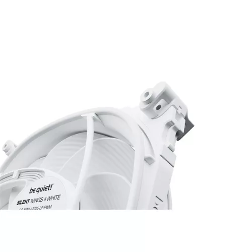 Be Quiet! Cooler 12cm - SILENT WINGS 4 White 120mm PWM high-speed (2500rpm, 31,2dB, fehér)