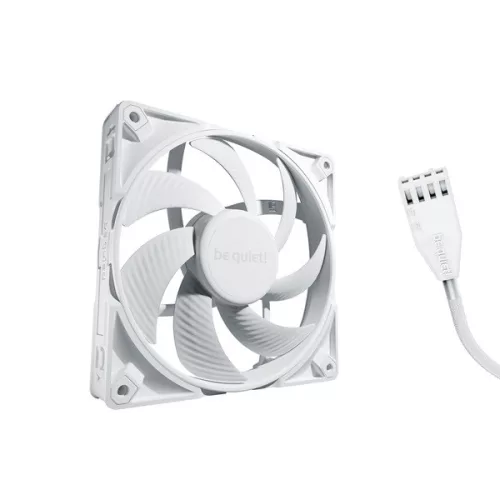Be Quiet! Cooler 14cm - SILENT WINGS PRO 4 White 140mm PWM (2400rpm, 36,8dB, fehér)