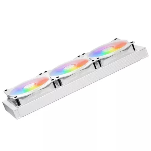 Be Quiet! Cooler 12cm - LIGHT WINGS LX 120mm PWM high-speed White Triple-Pack (RGB, 2100rpm, 30,9dB, fehér)