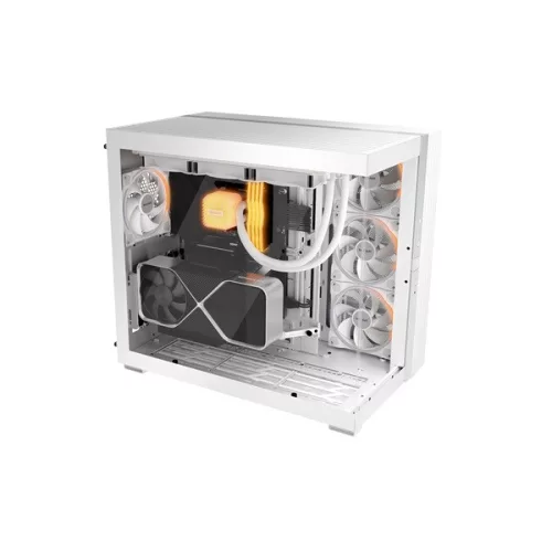 Be Quiet! Cooler 12cm - LIGHT WINGS 140mm PWM Reverse White (RGB, 1300rpm, 25,5dB, fehér)