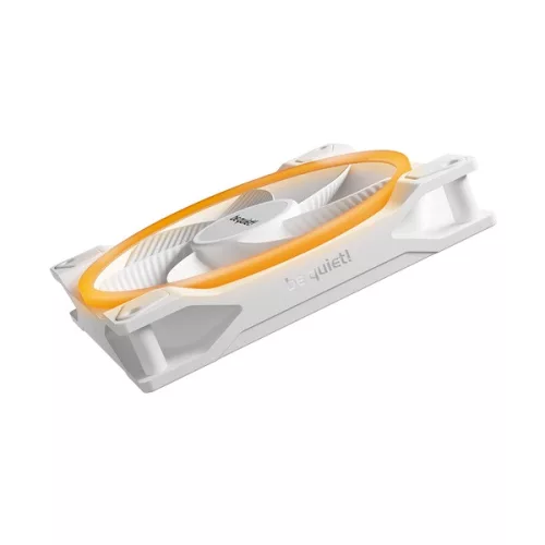 Be Quiet! Cooler 12cm - LIGHT WINGS 140mm PWM Reverse White (RGB, 1300rpm, 25,5dB, fehér)