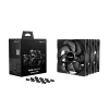 Be Quiet! Cooler 14cm - PURE WINGS 3 140mm PWM 3-Pack (1200rpm, 21,9dB, fekete)