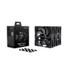 Be Quiet! Cooler 12cm - PURE WINGS 3 120mm PWM 3-Pack (1600rpm, 25,5dB, fekete)