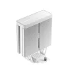 DeepCool CPU Cooler - AG400 WH ARGB V2 (31,6 dB; max, 128,93 m3/h; 4pin csatlakozó, 4 db heatpipe, 12cm, PWM, fehér)