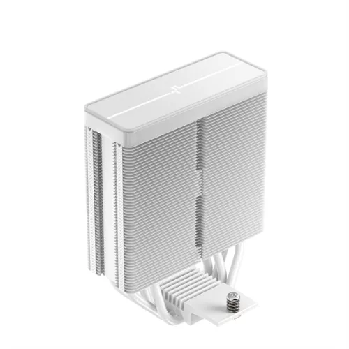 DeepCool CPU Cooler - AG400 WH ARGB V2 (31,6 dB; max, 128,93 m3/h; 4pin csatlakozó, 4 db heatpipe, 12cm, PWM, fehér)