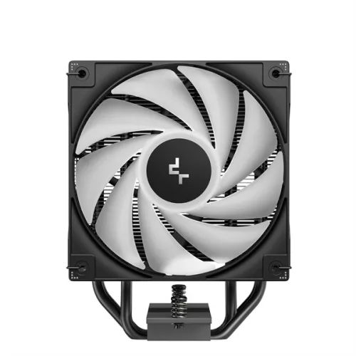 DeepCool CPU Cooler - AG400 BK ARGB V2 (31,6 dB; max, 128,93 m3/h; 4pin csatlakozó, 4 db heatpipe, 12cm, PWM)