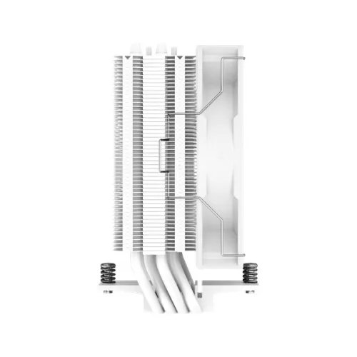 DeepCool CPU Cooler - AG400 WH ARGB (31,6 dB; max, 128,93 m3/h; 4pin, 4 db heatpipe, 12cm, PWM, A-RGB LED, fehér)
