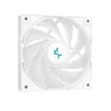 DeepCool CPU Cooler - AG400 WH ARGB (31,6 dB; max, 128,93 m3/h; 4pin, 4 db heatpipe, 12cm, PWM, A-RGB LED, fehér)