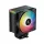 DeepCool CPU Cooler - AG500 BK ARGB V2 (29,4 dB; max, 115,32 m3/h; 4pin csatlakozó, 5 db heatpipe, 12cm, PWM, LED)