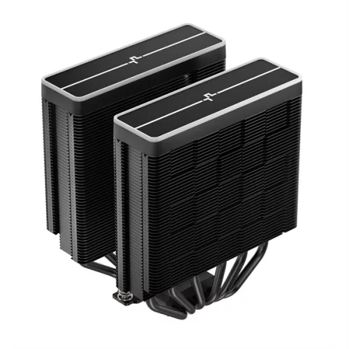 DeepCool CPU Cooler - AG620 BK ARGB V2 (29,4 dB; max, 115,32 m3/h; 4pin csatlakozó, 6 db heatpipe, 12cm, PWM, LED)