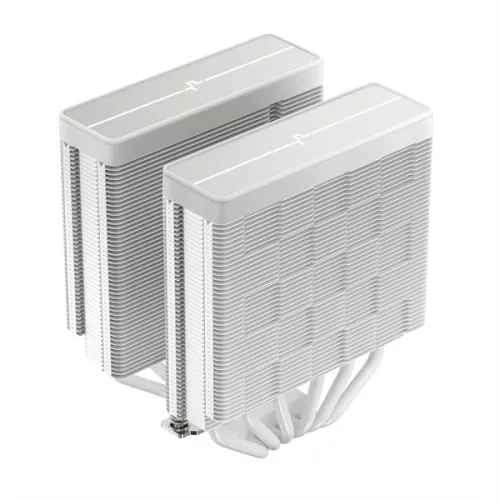 DeepCool CPU Cooler - AG620 WH ARGB V2 (29,4 dB; max, 115,32 m3/h; 4pin csatlakozó, 6 db heatpipe, 12cm, PWM, fehér)