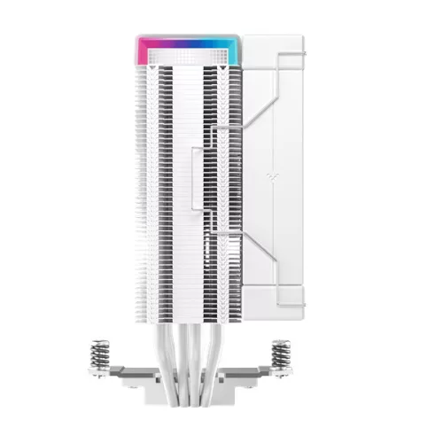 DeepCool CPU Cooler - AK400 DIGITAL PRO WH (25 dB; max, 103,45 m3/h; 4pin csatlakozó, 4 db heatpipe, 12cm, PWM, fehér)