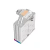 DeepCool CPU Cooler - AK400 DIGITAL PRO WH (25 dB; max, 103,45 m3/h; 4pin csatlakozó, 4 db heatpipe, 12cm, PWM, fehér)