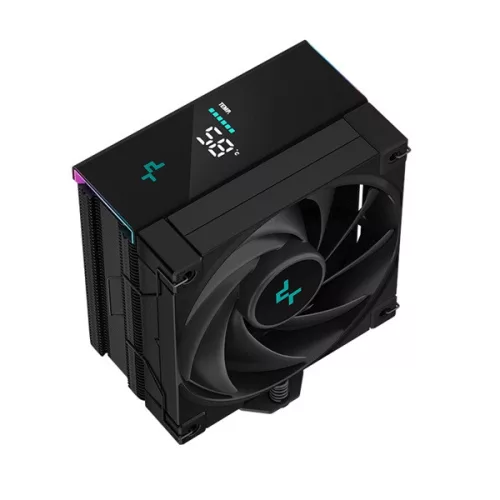 DeepCool CPU Cooler - AK400 Digital (28 dB; max, 117,21 m3/h; 4pin csatlakozó, 4 db heatpipe, 12cm, PWM)
