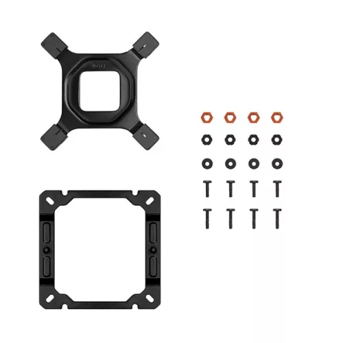 DeepCool CPU Cooler - AK400 ZERO DARK PLUS (28 dB; max, 101,02 m3/h; 4pin, 4 db heatpipe, 12cm, PWM)