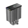 DeepCool CPU Cooler - AK500S DIGITAL SE (28dB; max, 117,21 m3/h; 4pin csatlakozó, 5 db heatpipe, 12cm, PWM)