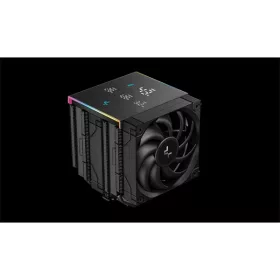   DeepCool CPU Cooler - AK620 DIGITAL PRO (25 dB; max, 103,45 m3/h; 4pin csatlakozó, 6 db heatpipe, 2x12cm, PWM)