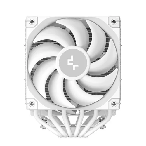DeepCool CPU Cooler - AK620 DIGITAL PRO WH (25 dB; max, 103,45 m3/h; 4pin csatlakozó, 6 db heatpipe, 2x12cm, PWM, fehér)