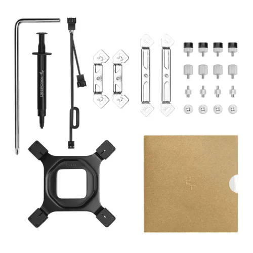 DeepCool CPU Cooler - AK620 DIGITAL PRO WH (25 dB; max, 103,45 m3/h; 4pin csatlakozó, 6 db heatpipe, 2x12cm, PWM, fehér)