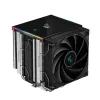 DeepCool CPU Cooler - AK620 DIGITAL SE (28 dB; max, 117,21 m3/h; 4pin csatlakozó, 6 db heatpipe, 2x12cm, PWM, RGB)