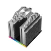 DeepCool CPU Cooler - AK620 DIGITAL SE (28 dB; max, 117,21 m3/h; 4pin csatlakozó, 6 db heatpipe, 2x12cm, PWM, RGB)