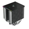 DeepCool CPU Cooler - AK620 DIGITAL SE (28 dB; max, 117,21 m3/h; 4pin csatlakozó, 6 db heatpipe, 2x12cm, PWM, RGB)