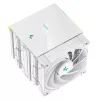 DeepCool CPU Cooler - AK620 Digital WH (28 dB; max, 117,21 m3/h; 4pin csatlakozó, 6 db heatpipe, 2x12cm, PWM, fehér)