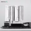 DeepCool CPU Cooler - AK620 WH (28 dB; max, 117,21 m3/h; 4pin csatlakozó, 6 db heatpipe, 2x12cm, PWM)